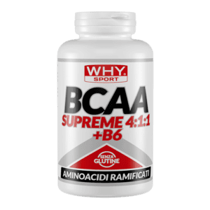 BCAA Supreme 4:1:1 + B6 100-200 cpr | Aminoacidi Ramificati 4:1:1 + Vitamina B6 WHYsport