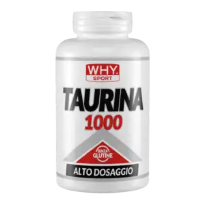 Taurina 1000 90 cpr | Aminoacido Solforato per Resistenza e Recupero WHYsport