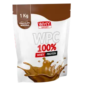 WPC 100% Whey 1 Kg | Proteine Concentrate del Siero del Latte WHYsport