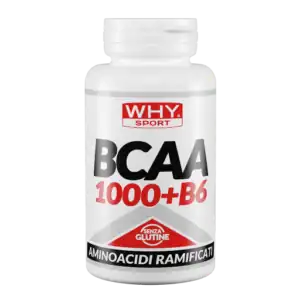 BCAA 1000 + B6 100-200-300 cpr | Aminoacidi Ramificati 2:1:1 + Vitamina B6 WHYsport