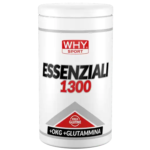 Essenziali 1300 1000 cpr | Aminoacidi Essenziali EAA in Compresse Formato Scorta WHYsport