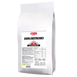 100% Destrosio Neutro 1 kg | Glucosio Puro a Rapido Assorbimento WHYsport