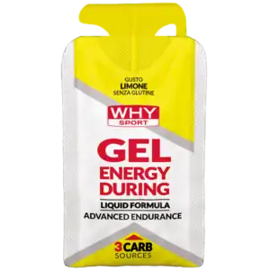Gel Energy During 30ml | Gel Energetico con Maltodestrine + Destrosio + Fruttosio WHYsport