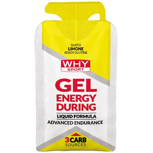 Gel Energy During 30ml | Gel Energetico con Maltodestrine + Destrosio + Fruttosio WHYsport