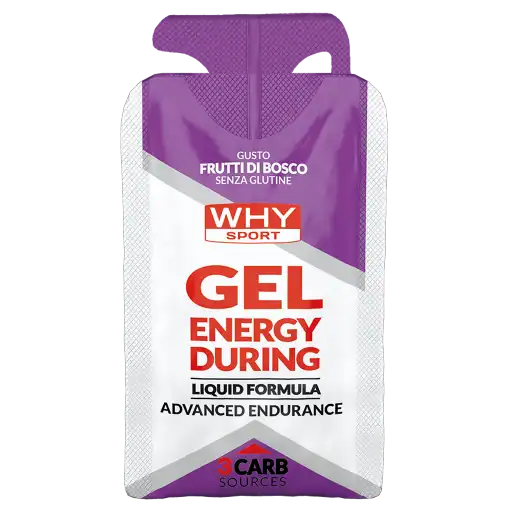 Gel Energy During 30ml | Gel Energetico con Maltodestrine + Destrosio + Fruttosio WHYsport - immagine 2