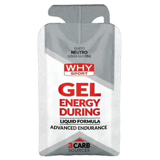 Gel Energy During 30ml | Gel Energetico con Maltodestrine + Destrosio + Fruttosio WHYsport - immagine 3