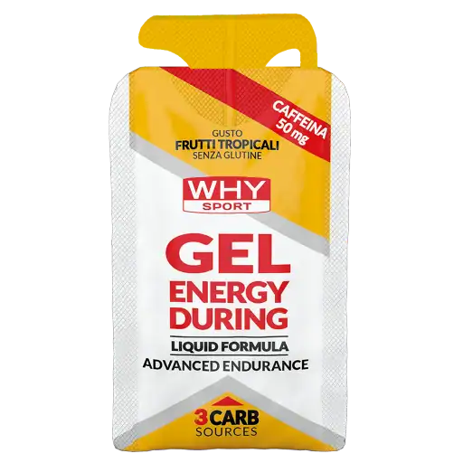 Gel Energy During 30ml | Gel Energetico con Maltodestrine + Destrosio + Fruttosio WHYsport - immagine 4