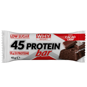 45 Protein Bar 45g | Barretta Proteica Low Sugar 40% Proteine WHYsport