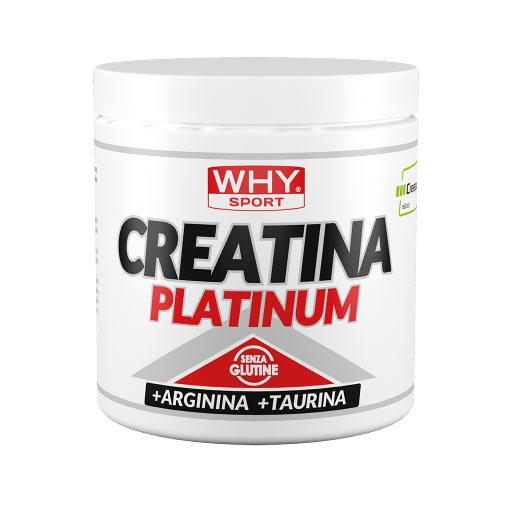 Creatina Platinum 300g | Creatina + Taurina + Arginina in Polvere WHYsport